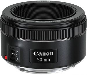 Objetivo fijo Canon EF f/1.8 STM . Un buen ejemplo de criterios para elegir una cámara en estas Navidades 2022